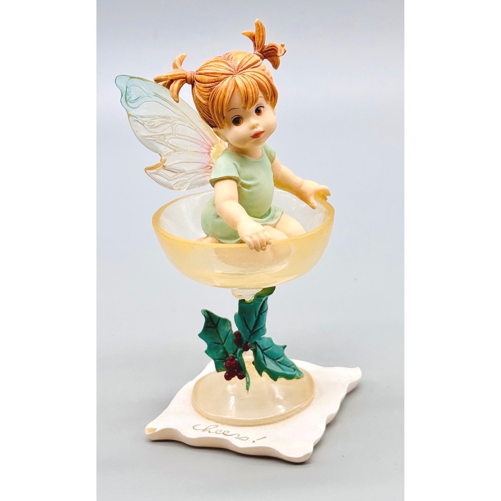 My Little Kitchen Fairies Sweet‎ Desserts Fairie Cheers Enesco Fairy Figurine